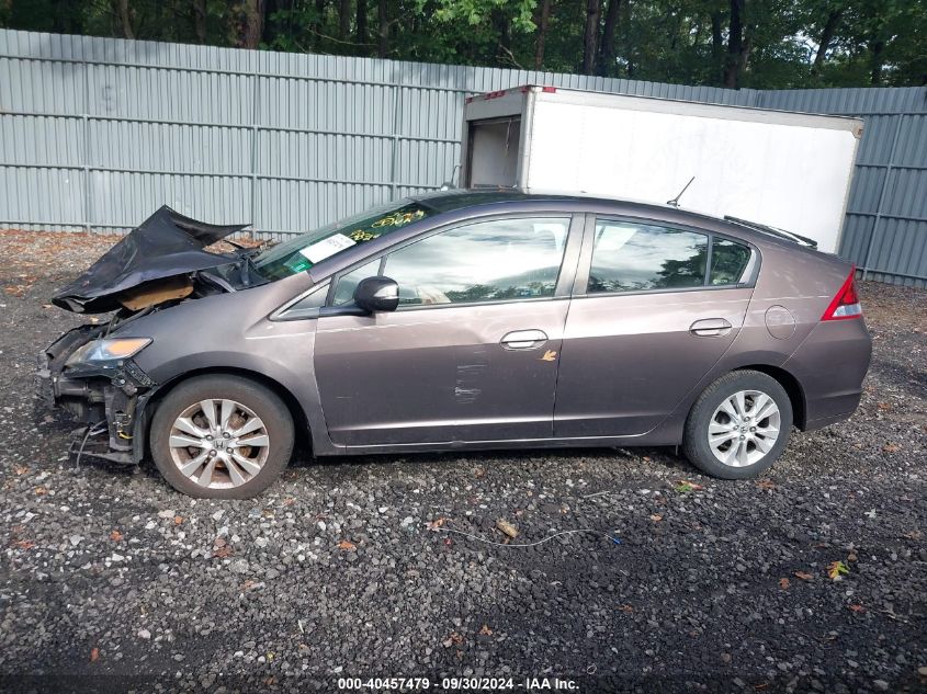 2013 Honda Insight Ex VIN: JHMZE2H7XDS002935 Lot: 40457479