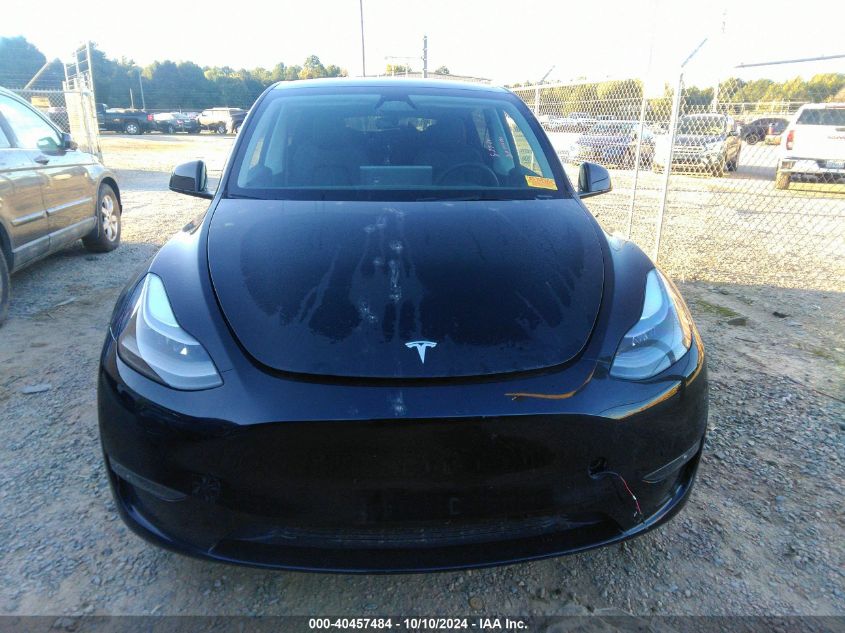 2024 Tesla Model Y Long Range Dual Motor All-Wheel Drive VIN: 7SAYGDEE9RA240138 Lot: 40457484