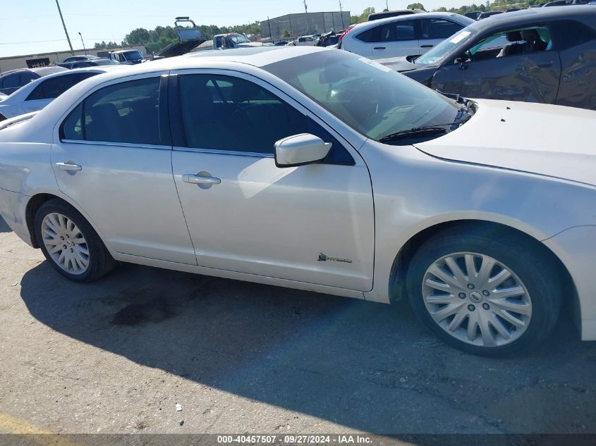 2010 Ford Fusion Hybrid VIN: 3FADP0L32AR164831 Lot: 40457507