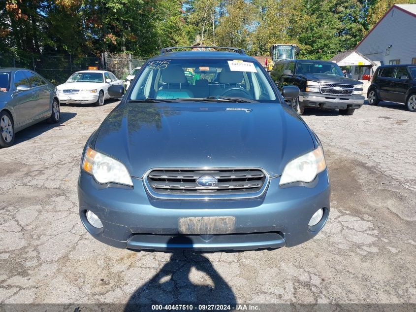 2006 Subaru Outback 2.5I VIN: 4S4BP61C067341507 Lot: 40457510