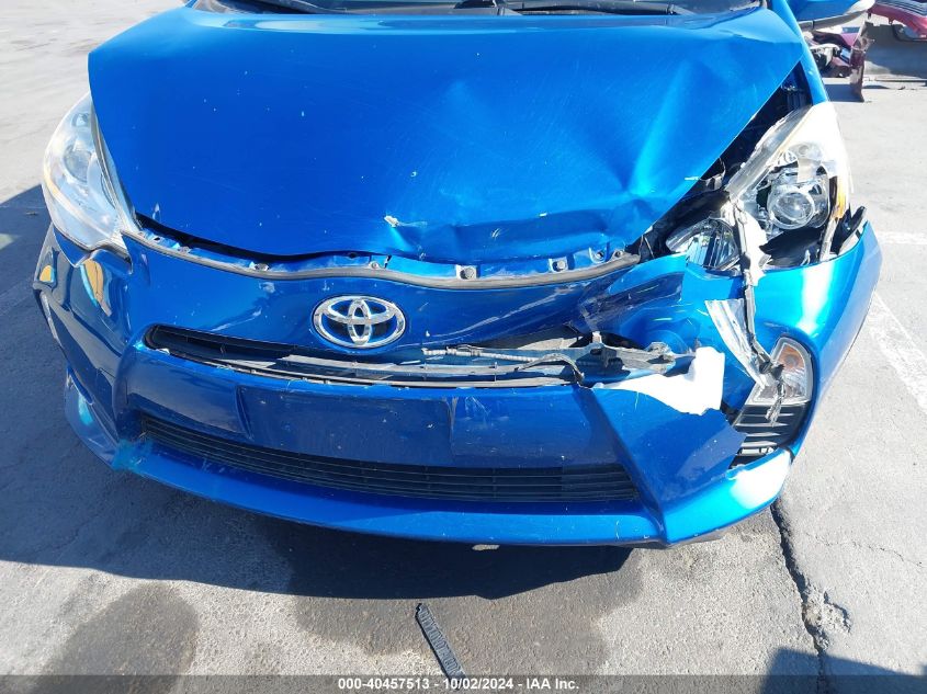 JTDKDTB38E1076816 2014 Toyota Prius C Two