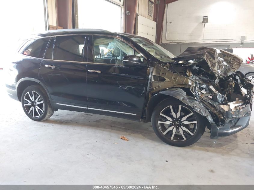 2019 Honda Pilot Touring VIN: 5FNYF6H68KB068709 Lot: 40457545