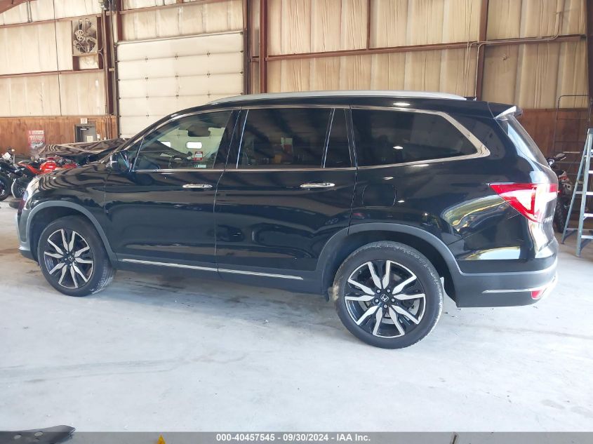 2019 Honda Pilot Touring VIN: 5FNYF6H68KB068709 Lot: 40457545