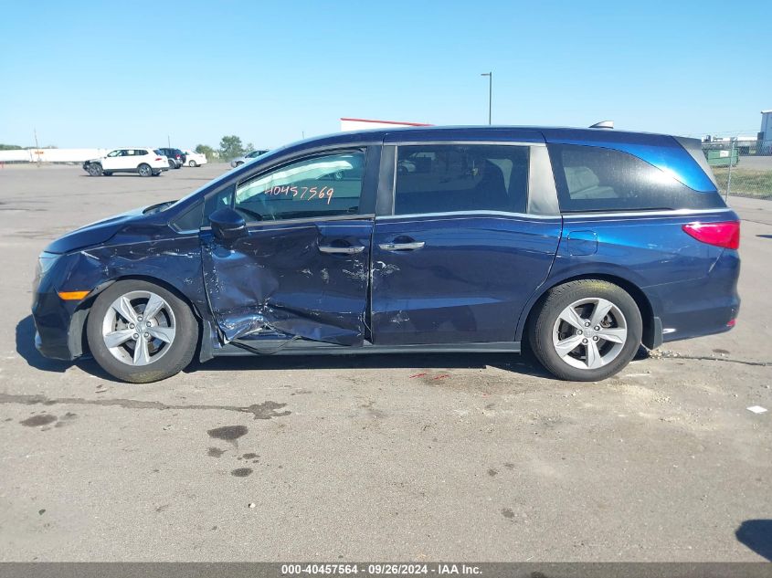 2019 Honda Odyssey Ex VIN: 5FNRL6H55KB126943 Lot: 40457564