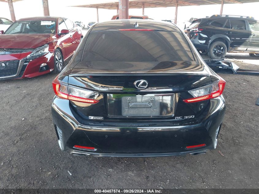 2015 Lexus Rc 350 VIN: JTHHE5BC0F5009199 Lot: 40457574