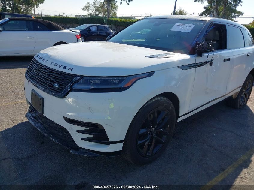 2024 Land Rover Range Rover Velar P250 Dynamic Se VIN: SALYL2EX2RA370362 Lot: 40457576