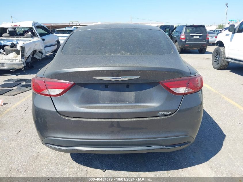 1C3CCCFB5GN196517 2016 Chrysler 200 Lx