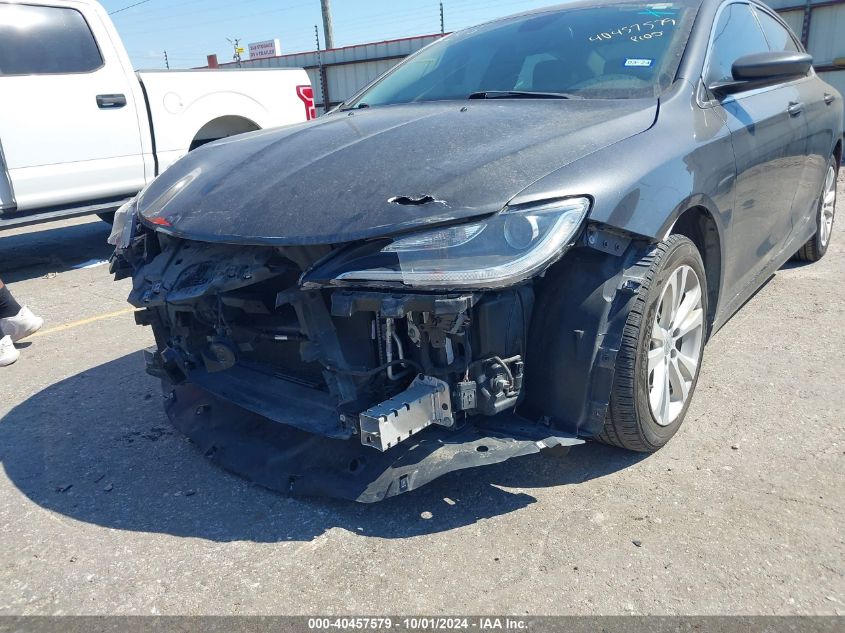 1C3CCCFB5GN196517 2016 Chrysler 200 Lx