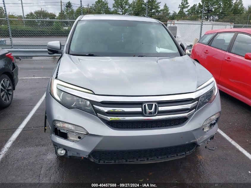 2018 Honda Pilot Ex-L VIN: 5FNYF5H76JB000054 Lot: 40457588