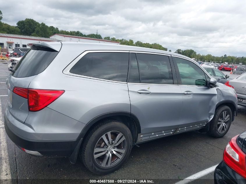 2018 Honda Pilot Ex-L VIN: 5FNYF5H76JB000054 Lot: 40457588