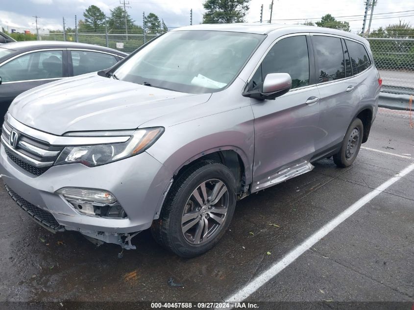 2018 Honda Pilot Ex-L VIN: 5FNYF5H76JB000054 Lot: 40457588