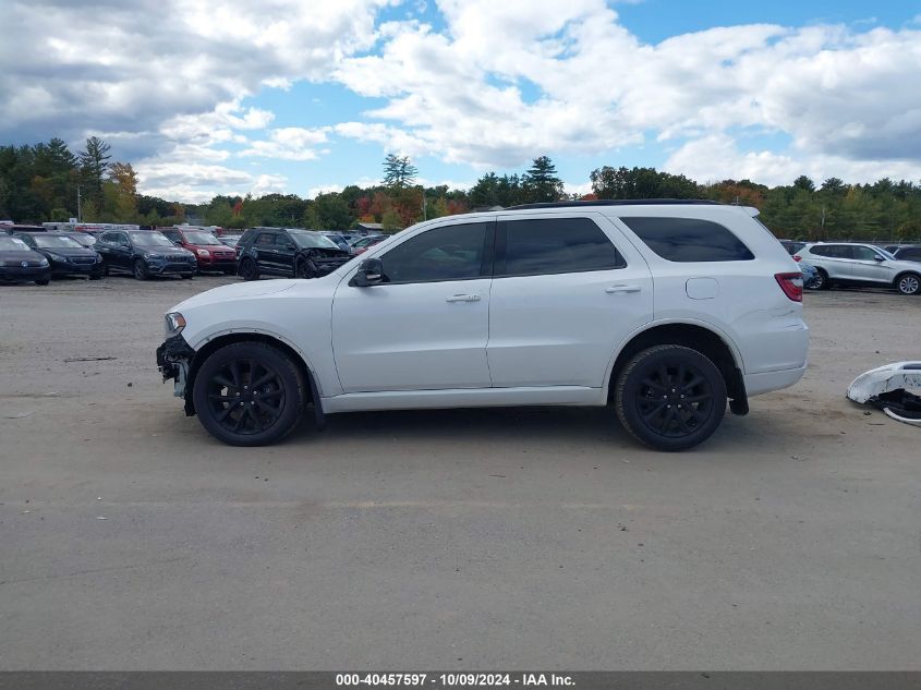 2018 Dodge Durango Gt Awd VIN: 1C4RDJDG2JC496167 Lot: 40457597