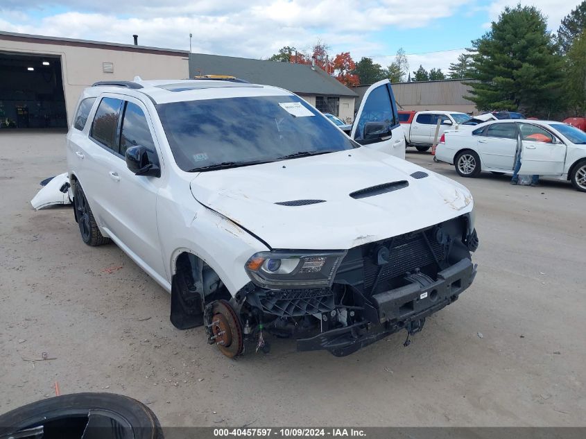 2018 Dodge Durango Gt Awd VIN: 1C4RDJDG2JC496167 Lot: 40457597