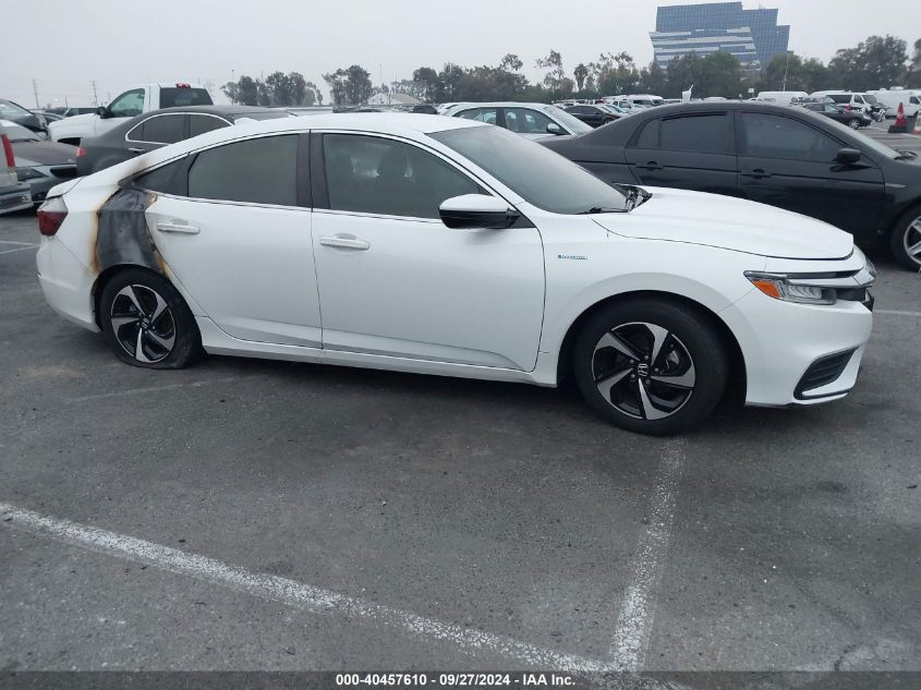 2022 Honda Insight Ex VIN: 19XZE4F52NE007744 Lot: 40457610