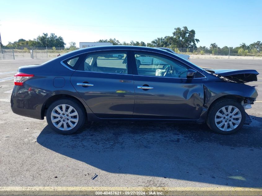 2014 Nissan Sentra Sv VIN: 3N1AB7AP0EL620282 Lot: 40457621