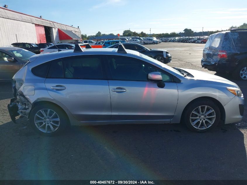 2012 Subaru Impreza 2.0I Premium VIN: JF1GPAC62CH202219 Lot: 40457672