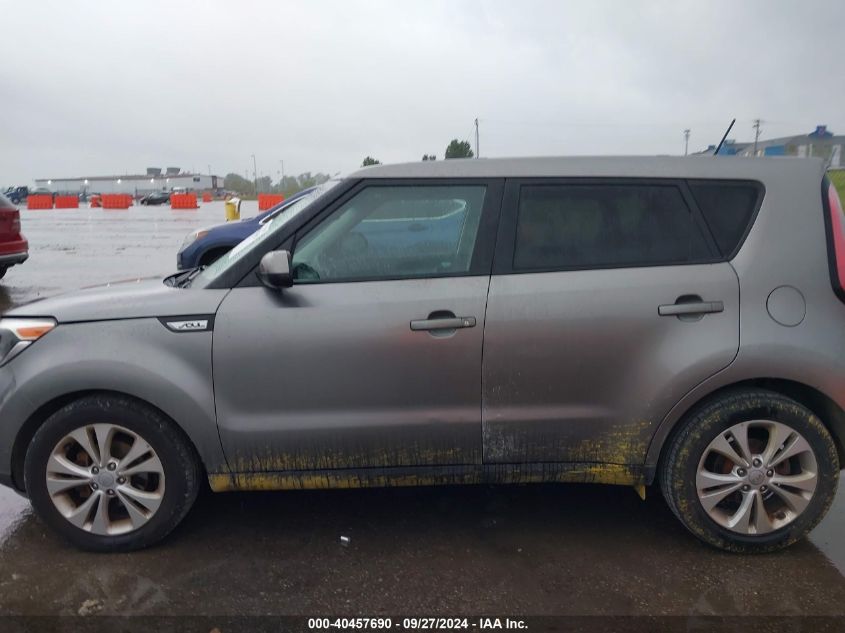 2016 Kia Soul + VIN: KNDJP3A58G7362686 Lot: 40457690