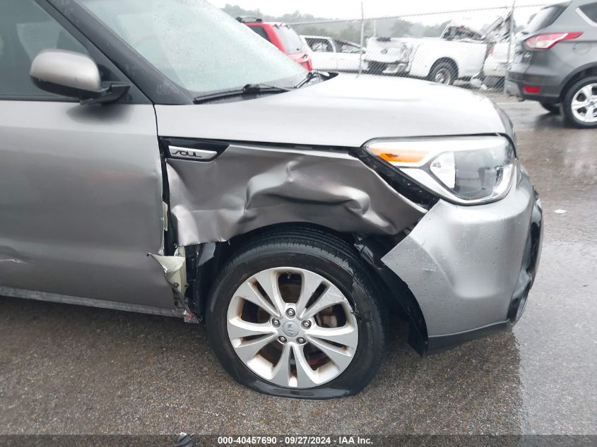 2016 Kia Soul + VIN: KNDJP3A58G7362686 Lot: 40457690