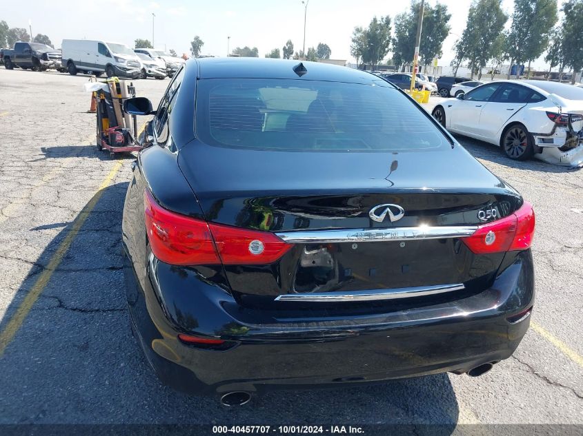 JN1BV7AP9EM687707 2014 Infiniti Q50 Premium