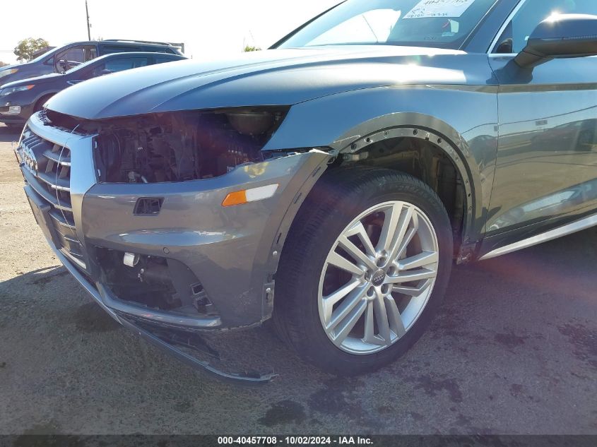 2018 Audi Q5 2.0T Premium/2.0T Tech Premium VIN: WA1BNAFY3J2108402 Lot: 40457708