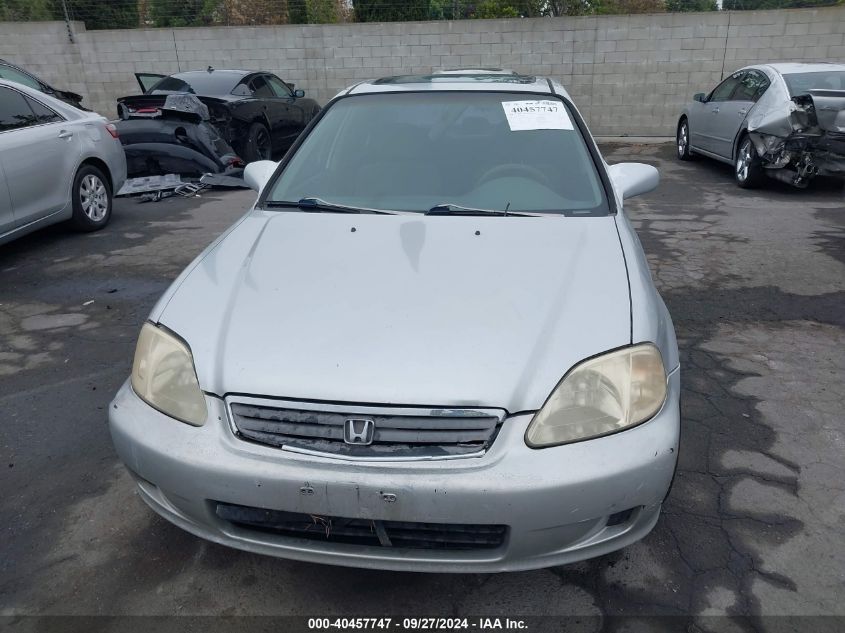 1999 Honda Civic Ex VIN: 1HGEJ8648XL037321 Lot: 40457747