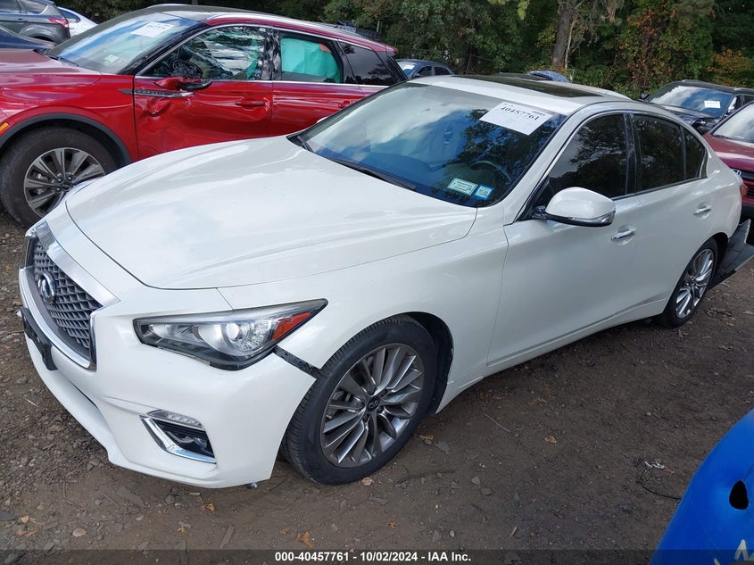 VIN JN1EV7AR7JM430697 2018 INFINITI Q50 3.0T LUXE