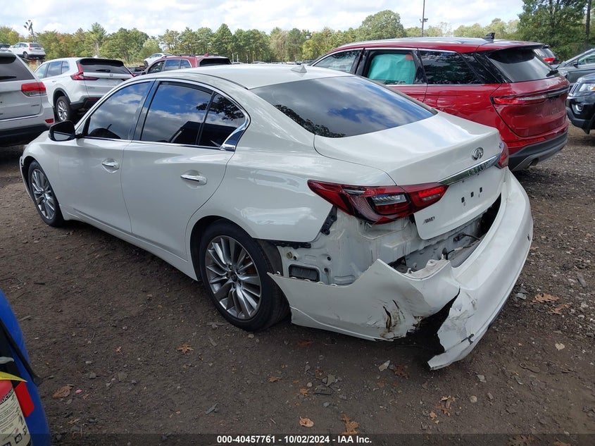 VIN JN1EV7AR7JM430697 2018 INFINITI Q50 3.0T LUXE