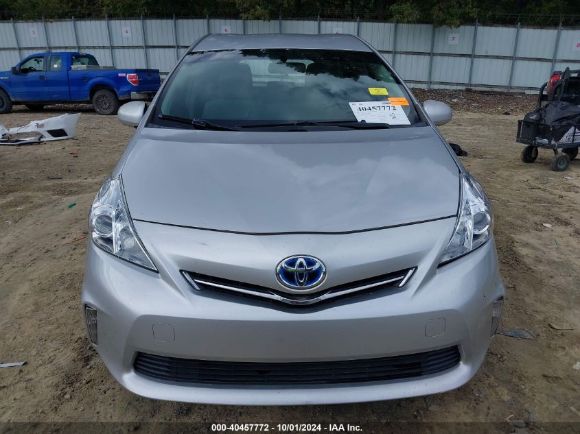 2013 Toyota Prius V Three VIN: JTDZN3EU1D3222458 Lot: 40457772