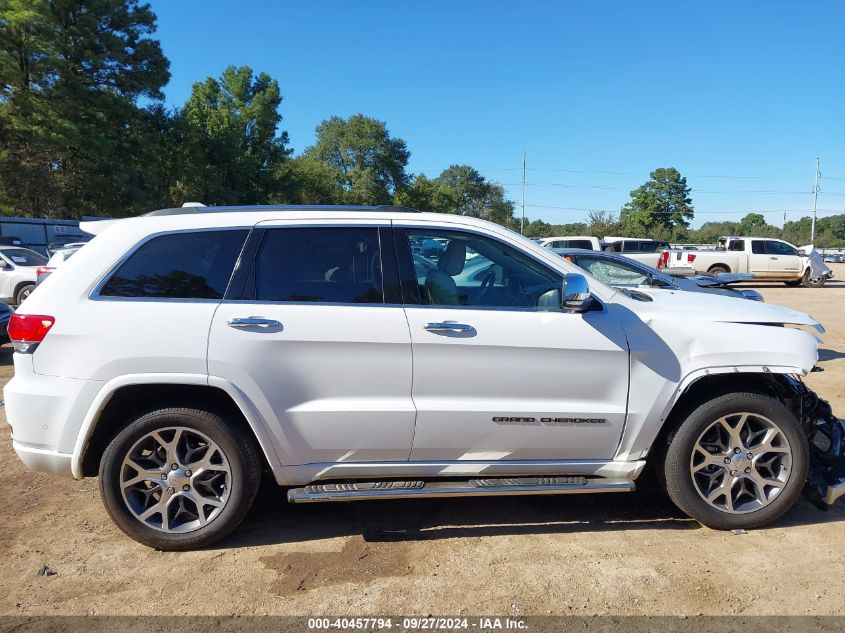 2020 Jeep Grand Cherokee Overland 4X2 VIN: 1C4RJECG8LC113594 Lot: 40457794