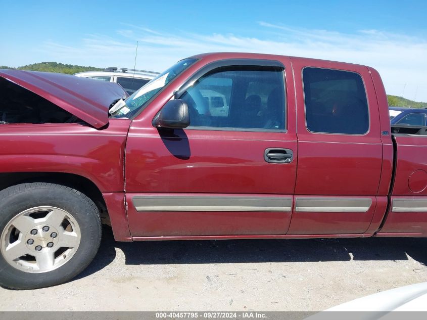 2005 Chevrolet Silverado 1500 Ls VIN: 1GCEC19T05Z215140 Lot: 40457795