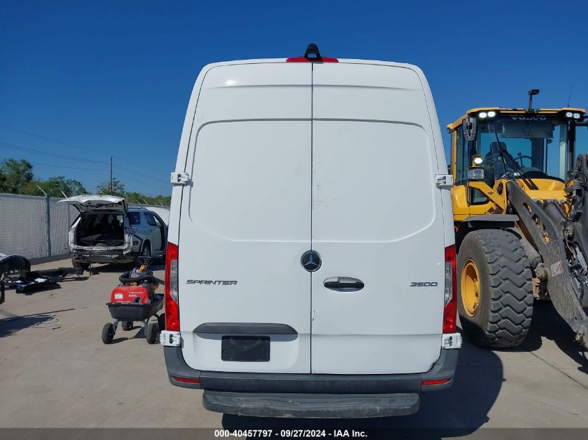 2019 Mercedes-Benz Sprinter 2500 High Roof V6 VIN: WD4PF1CDXKT008096 Lot: 40457797