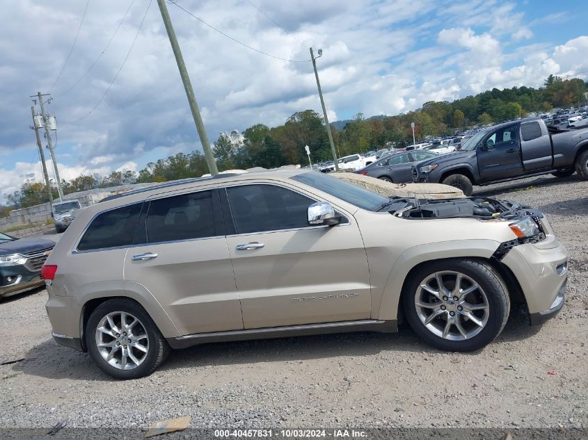 2014 Jeep Grand Cherokee Summit VIN: 1C4RJFJG1EC436705 Lot: 40457831