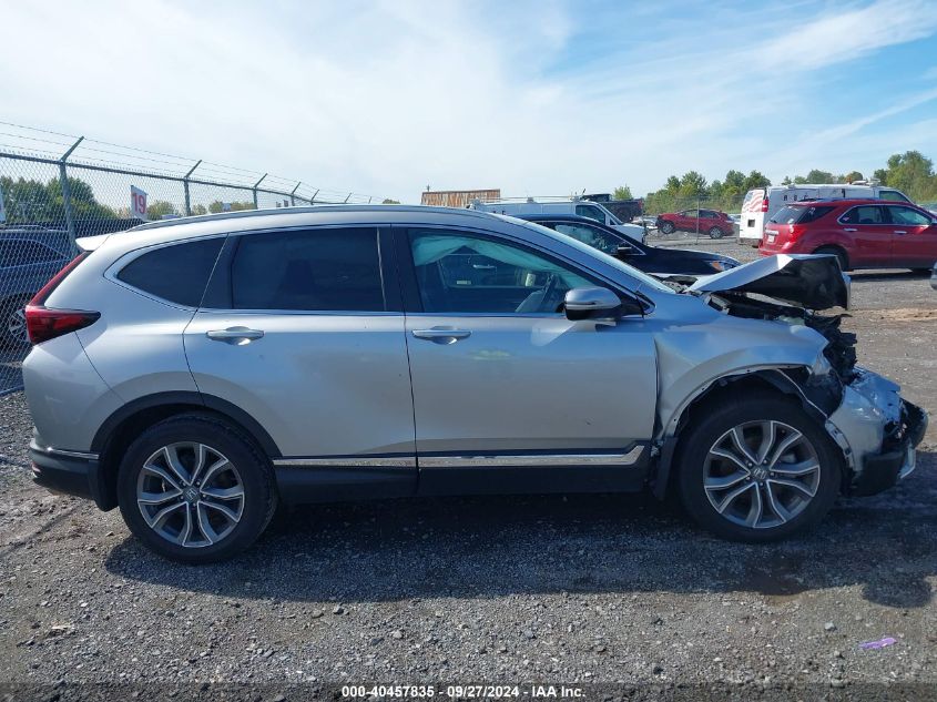 2022 Honda Cr-V Awd Touring VIN: 2HKRW2H9XNH644488 Lot: 40457835