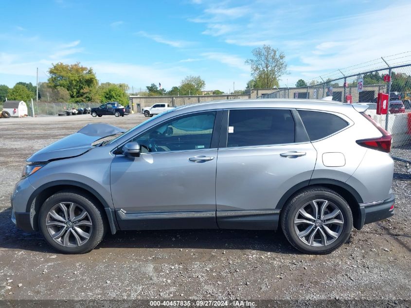 2022 Honda Cr-V Awd Touring VIN: 2HKRW2H9XNH644488 Lot: 40457835