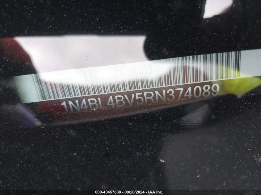 1N4BL4BV5RN374089 2024 Nissan Altima S Fwd