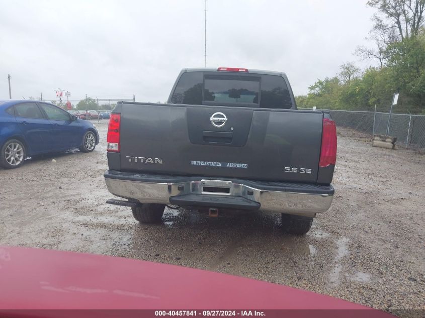 2010 Nissan Titan Se VIN: 1N6AA0EJ6AN311789 Lot: 40457841