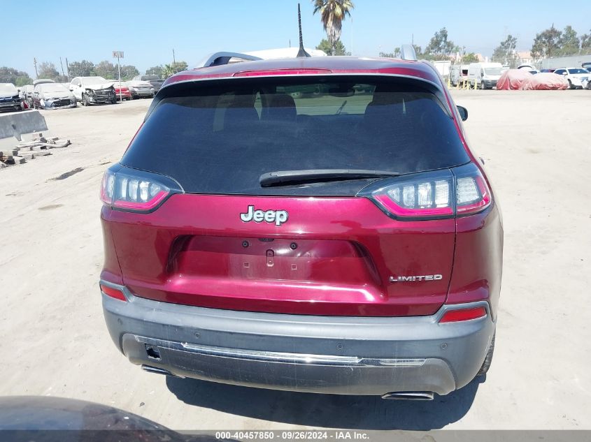 2019 Jeep Cherokee Limited Fwd VIN: 1C4PJLDN3KD152031 Lot: 40457850