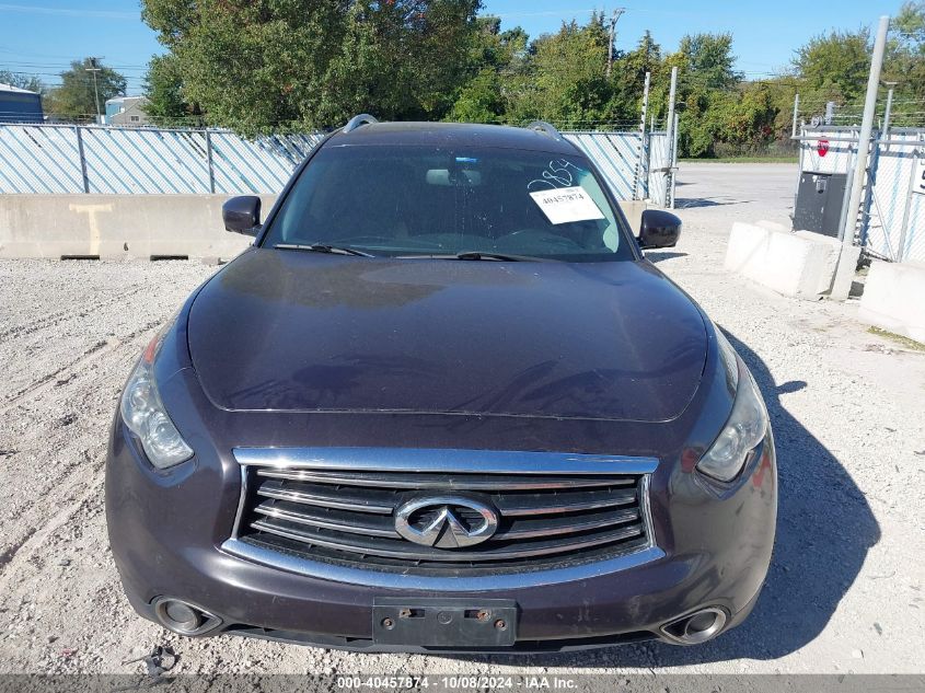 2013 Infiniti Fx37 VIN: JN8CS1MW4DM172854 Lot: 40457874