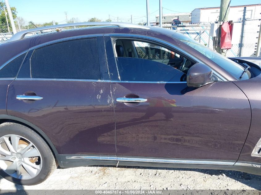 2013 Infiniti Fx37 VIN: JN8CS1MW4DM172854 Lot: 40457874