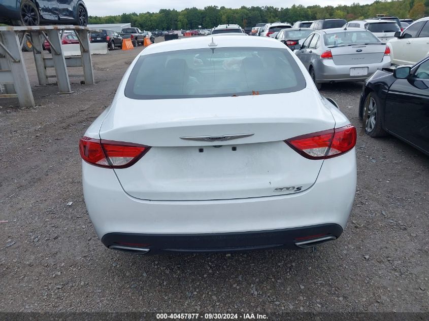 2015 Chrysler 200 S VIN: 1C3CCCBG2FN707035 Lot: 40457877