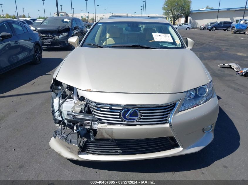 2013 Lexus Es 300H VIN: JTHBW1GG6D2000352 Lot: 40457885