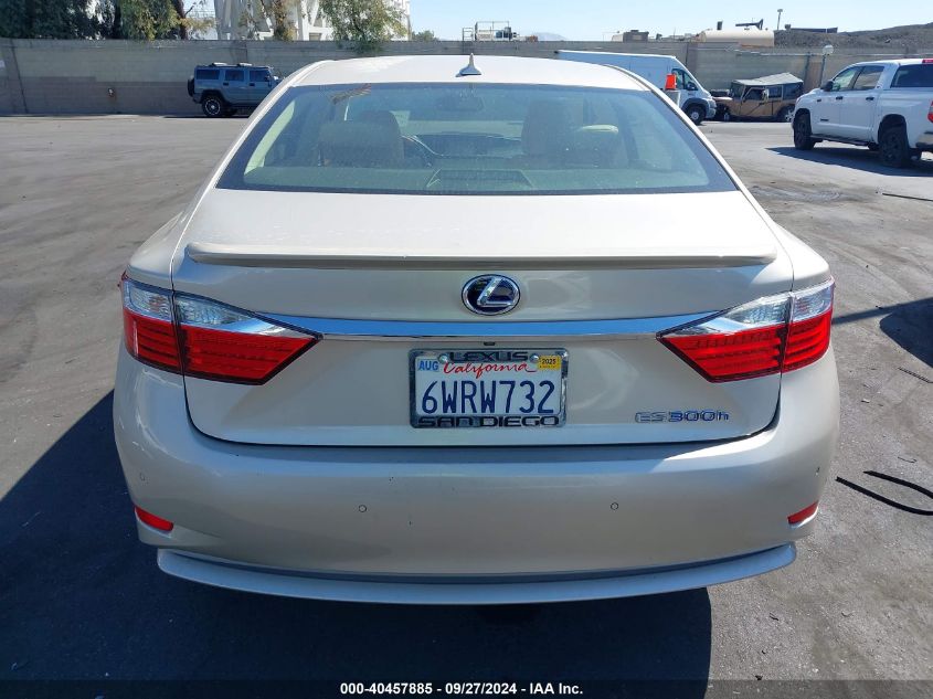 JTHBW1GG6D2000352 2013 Lexus Es 300H