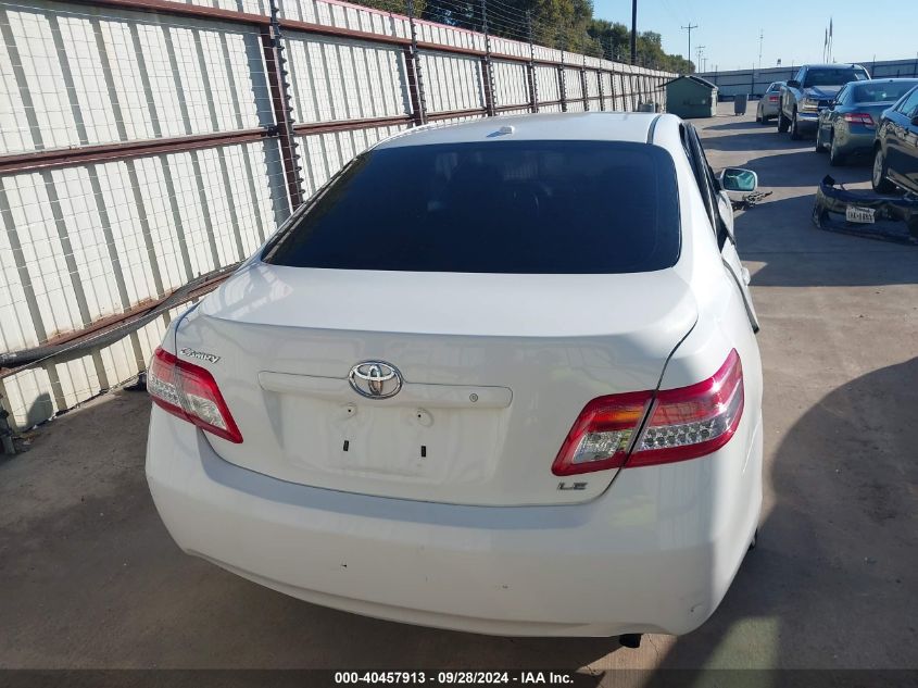 2010 Toyota Camry Le VIN: 4T1BF3EK9AU558633 Lot: 40457913