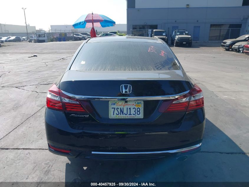 1HGCR2F35GA150384 2016 Honda Accord Lx