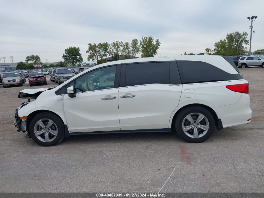 2019 Honda Odyssey Ex-L VIN: 5FNRL6H79KB057014 Lot: 40457939