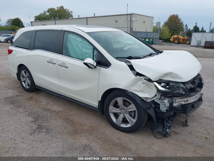 VIN 5FNRL6H79KB057014 2019 HONDA ODYSSEY EX-L