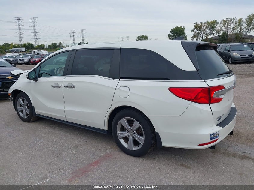 VIN 5FNRL6H79KB057014 2019 HONDA ODYSSEY EX-L