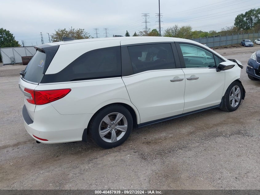 VIN 5FNRL6H79KB057014 2019 HONDA ODYSSEY EX-L
