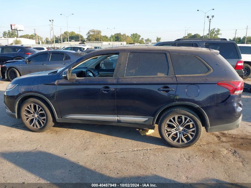 2016 Mitsubishi Outlander Se VIN: JA4AD3A36GZ038917 Lot: 40457949