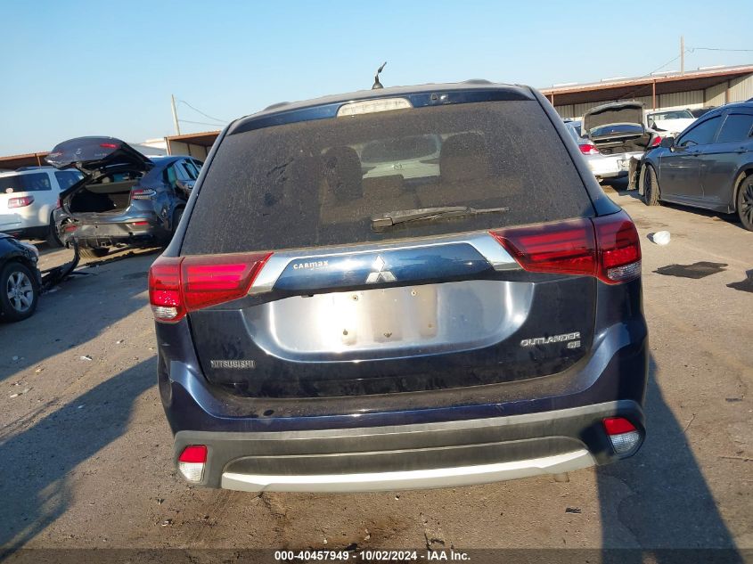 2016 Mitsubishi Outlander Se VIN: JA4AD3A36GZ038917 Lot: 40457949